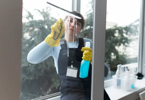 Nettoyage de vitres intérieures et extérieures à Saint-Martin-de-la-Porte